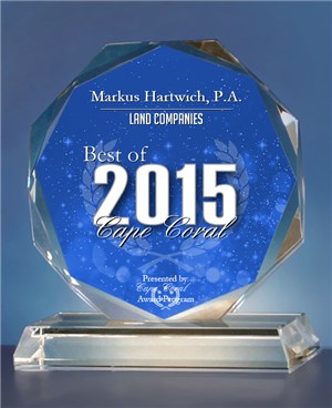 Bild einer Auszeichnung für exzellente Leistungen auf Markus Hartwich ausgestellt in 2015
