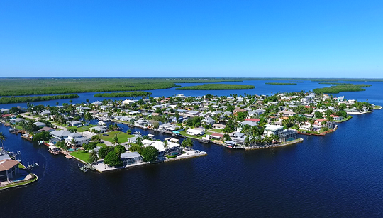 Immobilien Florida - Bild einer Stadt mit Kanälen