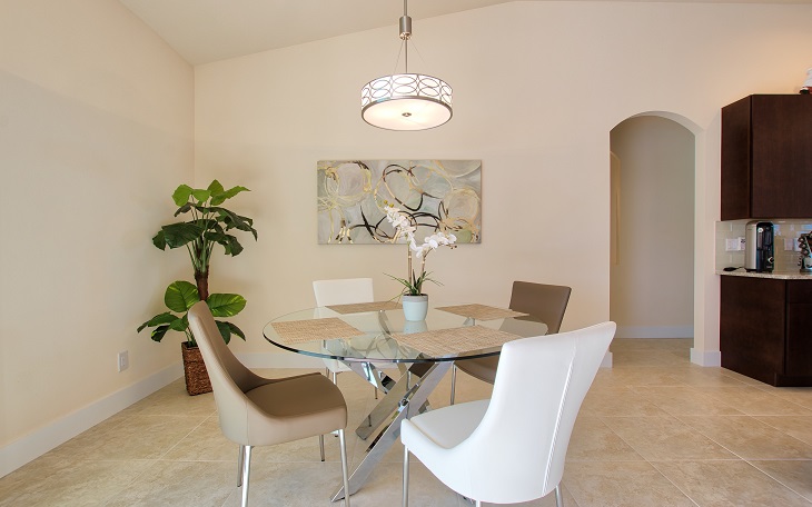 Picture of the New Construction Model Sunset Bay 2 version 2 showing the breakfast area