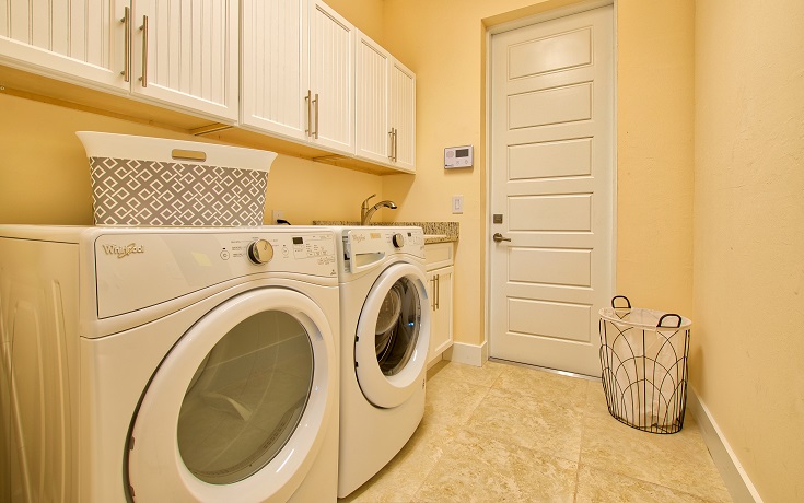 Picture of the New Construction Model Sunset Bay 2 version 2 showing the laundry