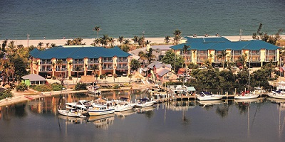 Picture showing Tween Waters Inn and the Marina