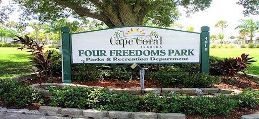 Bild des Four Freedoms Parks in Cape Coral